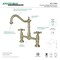 Kingston Brass KS1178AX Heritage Bridge Kitchen Faucet, Brushed Nickel KS1178AX - alternate 2